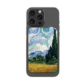 MyBat Design Lab 10000mAh Magnetic Wireless Power Bank - Black - Impressionist Painting